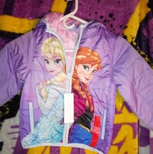 Girls Frozen jacket size 6